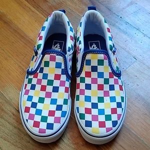 Vans Shoes - Checkered slip on vans Vans Shoes - Checkered slip on vans
